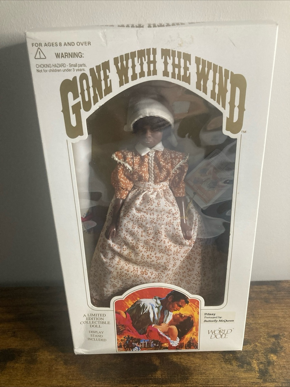 1989 World Doll collectible  Prissy portrayed by Butterfly McQueen 71251